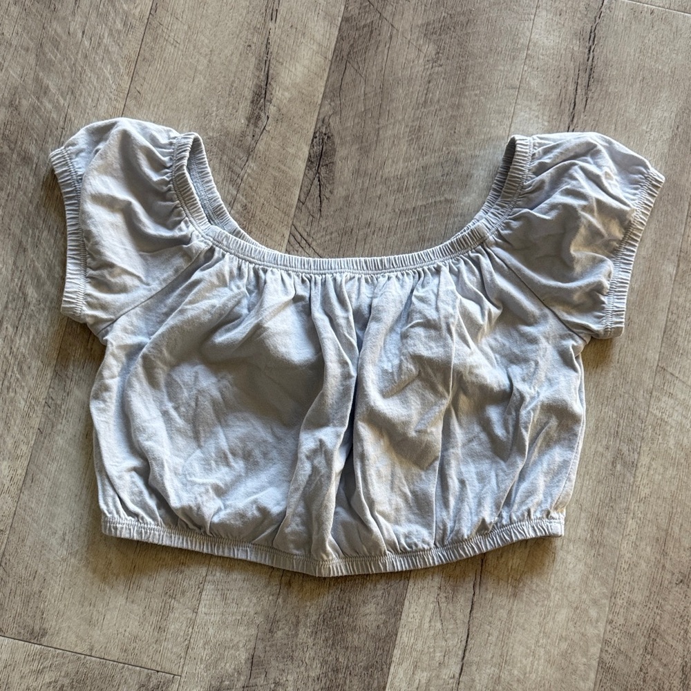Hollister Light Blue Women's Blouse